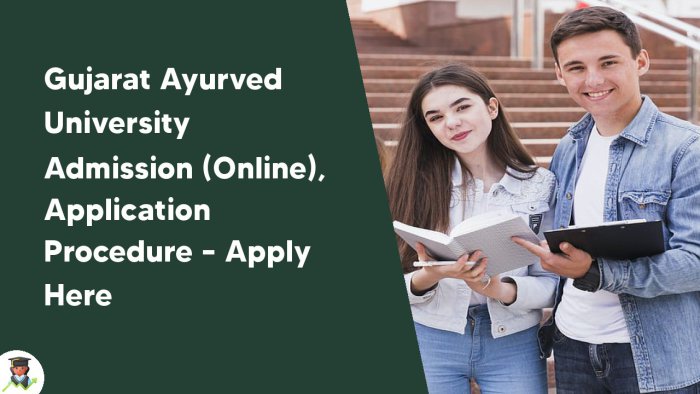 Gujarat Ayurved University 2024 Admission Online Application